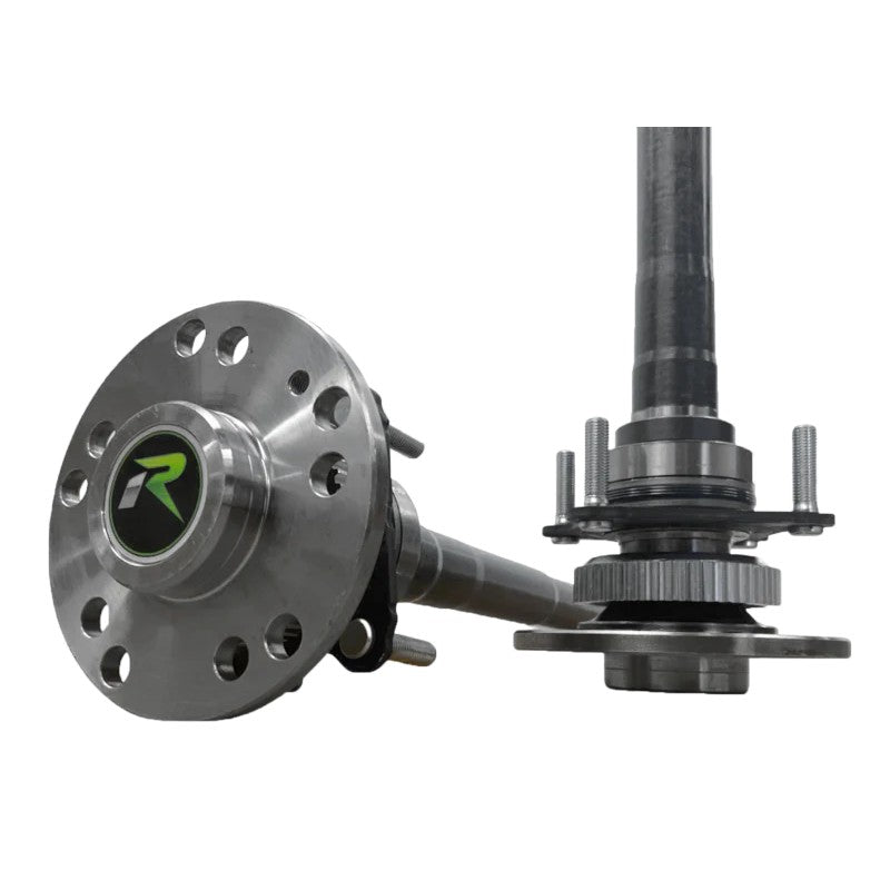 Revolution Gear Discovery Series 4140 chromoly rear axle shafts for Jeep Wrangler JL and Gladiator JT Rubicon models.