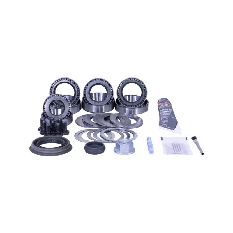 Revolution Gear & Axle Dana 35 master install kit including bearings, races, seals, shims, and ring gear bolts.