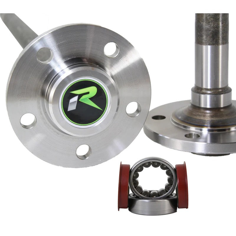 Revolution Gear Discovery Series 27 spline rear axle shafts for 1993-2006 Jeep Wrangler and Cherokee.
