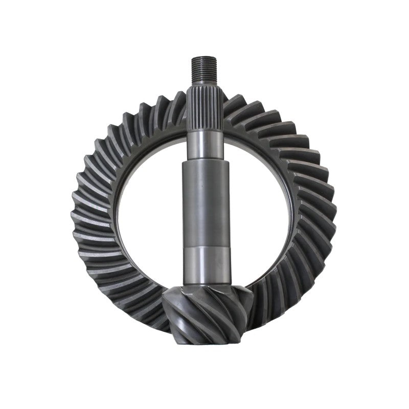 High-strength steel ring and pinion gear set with 5.38 ratio for Dana 60 front axle applications
