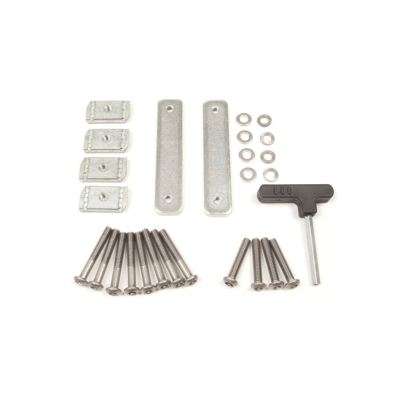 Rhino-Rack KC-FK8 mounting hardware kit featuring long channel nuts for Vortex and Thule crossbars.