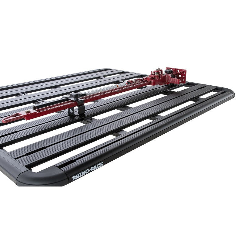 Rhino-Rack black powder coated steel high lifting jack holder bracket for Pioneer roof rack systems