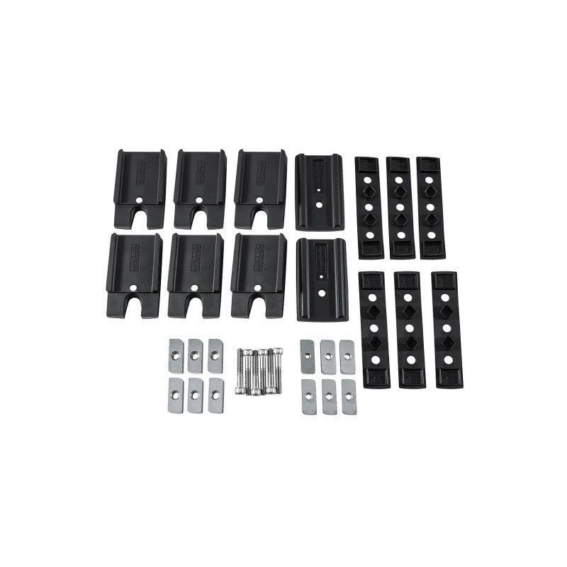 Rhino-Rack PLHS4 black composite Pioneer leg height spacer for RLT600 quick mount roof rack legs