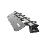 Rhino-Rack RF4 50-inch aerodynamic black wind fairing for roof rack crossbars.