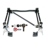Ridetech black powder-coated bolt-on 4-link rear suspension kit with R-Joints for 1955-1957 Chevrolet frames.