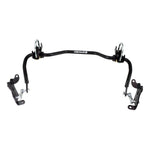 Ridetech MUSCLEbar rear sway bar kit including adjustable bar, end links, axle brackets, and mounting hardware.