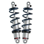 Ridetech HQ Series rear coilover kit with rebound adjustable shocks and black coil springs for 1963-1972 C10.