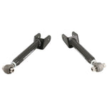 Satin black Ridetech tubular rear upper StrongArms with adjustable R-Joints for 1964-1967 GM A-Body.