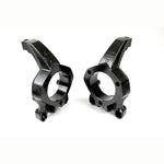 Ridetech black E-coat AFX tall 2-inch drop spindle for GM muscle car Corvette hub and brake conversion