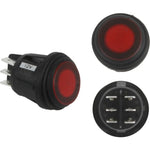 Rigid Industries 3-Position Cherry Rocket Switch with LED Indicator