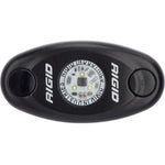 Rigid Industries A-Series Low-Power LED Light - Black Housing, Red LED