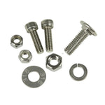 Rigid Industries D-Series L Bracket Kit with Hardware - Stainless Steel