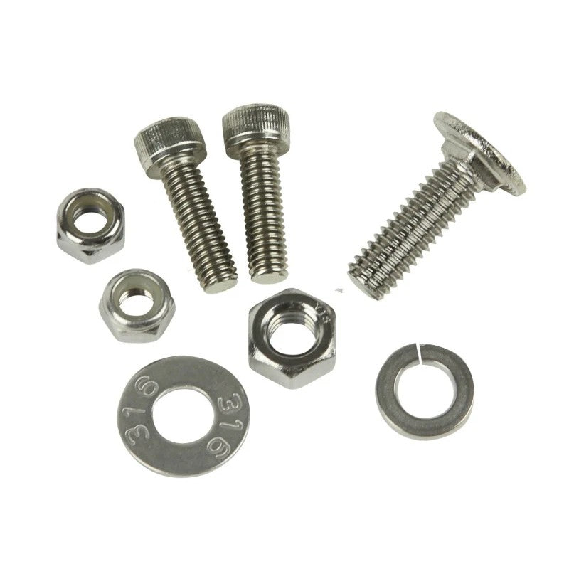 Rigid Industries D-Series L Bracket Kit with Hardware - Stainless Steel