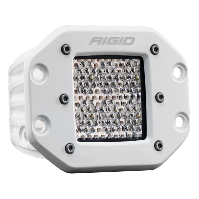 Rigid Industries D-Series PRO Marine Flush Mount LED Light - 60° Lens, Single