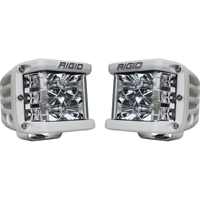 Rigid Industries D-SS PRO Flood LED Pod Light Pair - White Housing