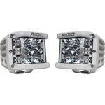Rigid Industries D-SS PRO Flood LED Pod Light Pair - White Housing