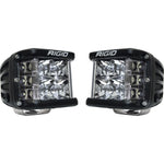 Rigid Industries D-SS Pro Spot LED Pod Lights – Black, Set of 2