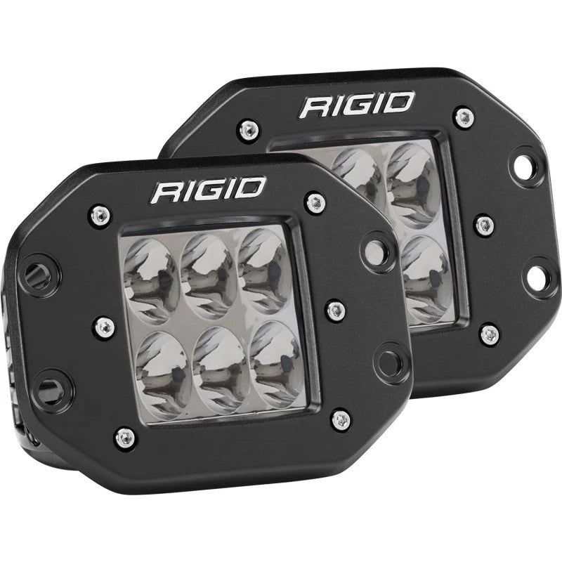 Rigid Industries D2 Flush Mount Driving Pair
