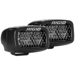 Rigid Industries SR-M PRO Midnight Edition Spot-Diffused LED Pods (Pair)