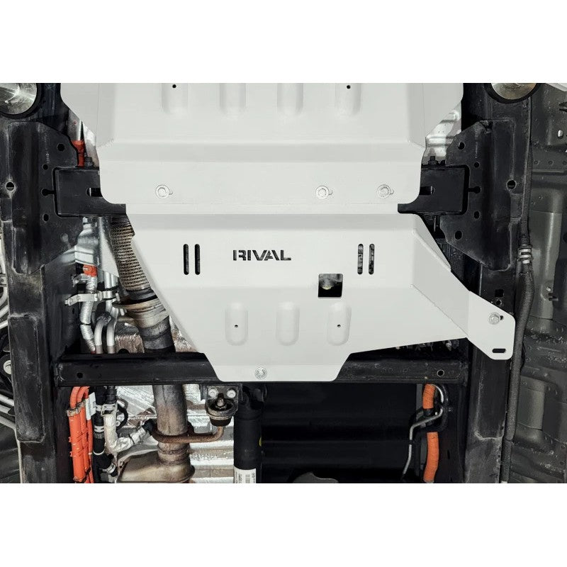RIVAL aluminum transfer case skid plate for 2015-2026 Ford F-150 Ecoboost and Powerboost