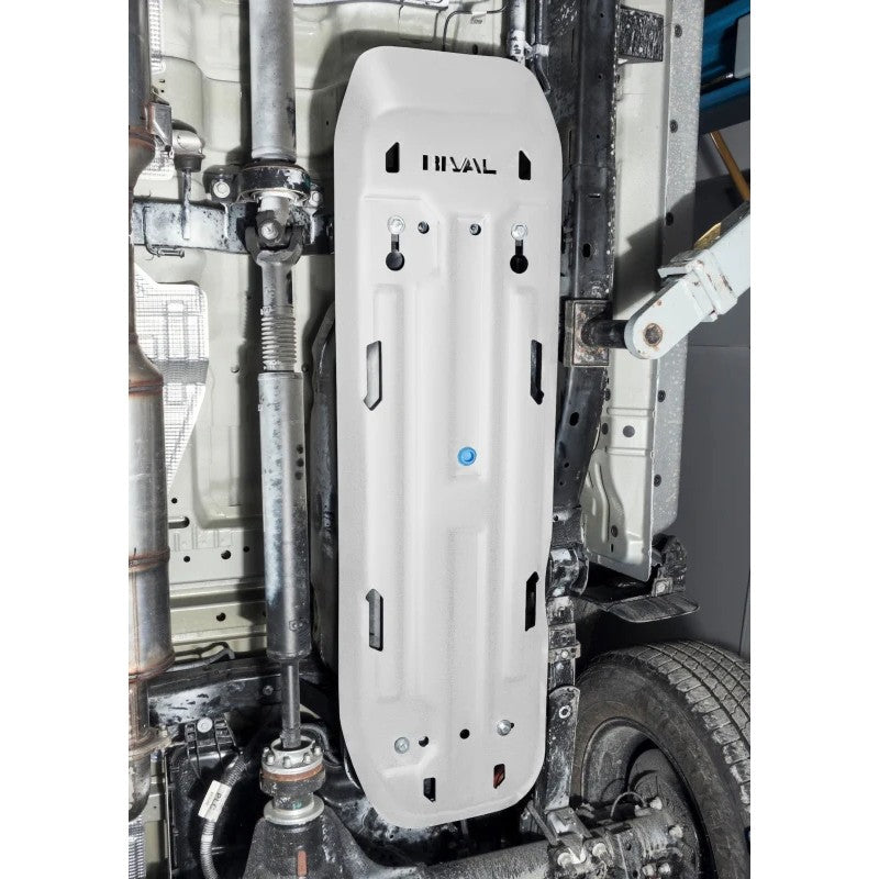 Heavy-duty aluminum gas tank skid plate for 2024-2026 Ford Ranger