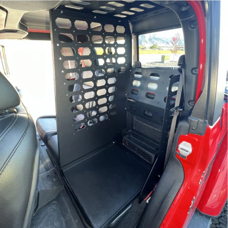 Rock Slide Engineering rear seat interior cargo rack for 2020-2023 Jeep Gladiator JT.