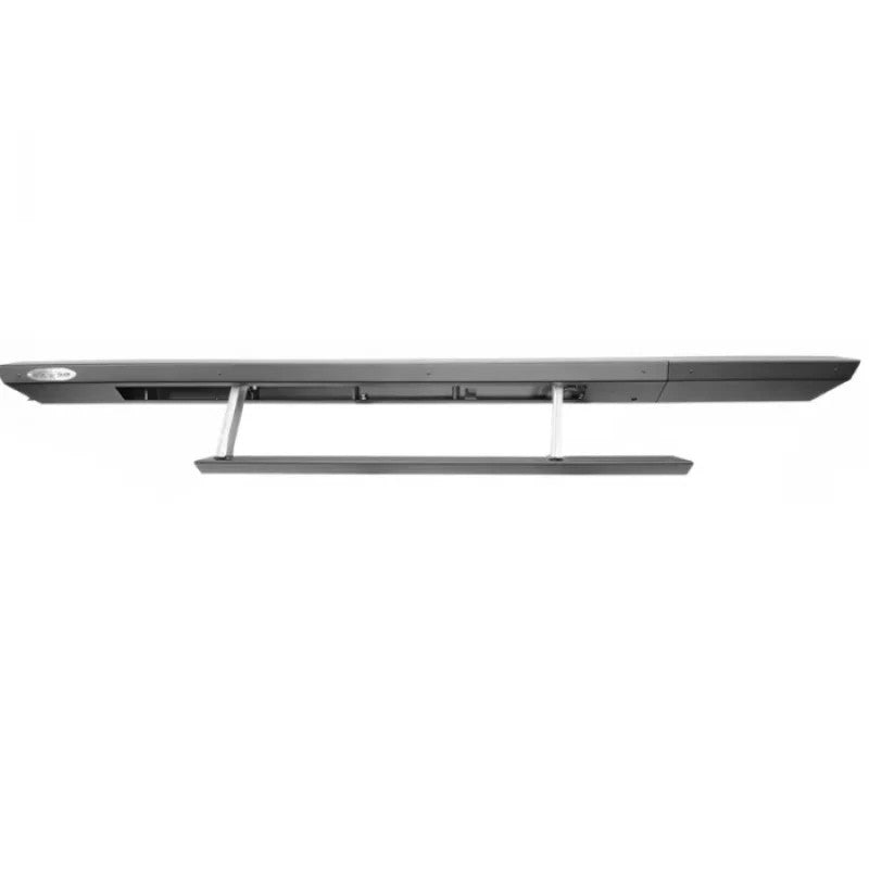 Rock Slide Engineering driver side step slider for 2024 Jeep Gladiator JT featuring a retractable motorized step.