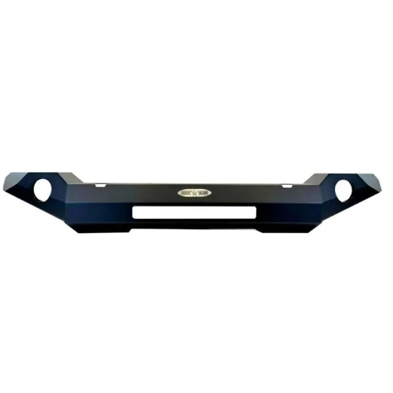 Rock Slider Appalachian steel mid-width front bumper with integrated winch plate for Jeep Wrangler JL and Gladiator JT