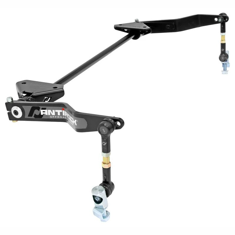 RockJock Antirock Front Sway Bar Kit with 4130 steel torsion bar and fabricated steel arms for 2021-2026 Ford Bronco