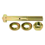 RockJock Grade 8 greaseable bolt with integrated zerk fitting, two flat washers, and a stover nut.