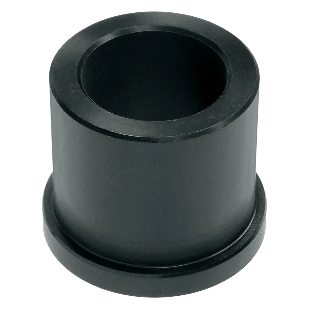 Black UHMW polyethylene replacement bushing for RockJock Antirock 25-spline sway bars