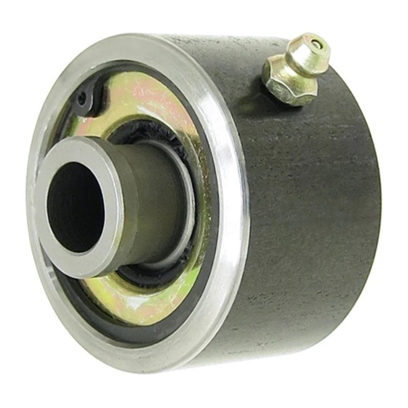 RockJock 2-inch narrow weld-on Johnny Joint rod end with DOM steel shell and integrated grease zerk fitting.