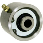 RockJock 2-inch weld-on Johnny Joint rod end with greasable Zerk fitting and 0.500-inch thru-bolt hole.