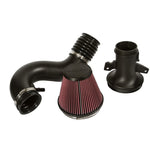 Roush Performance cold air intake kit featuring a black airbox, intake tube, and red oiled filter for Ford F-150.