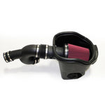 Roush 421981 cold air intake system featuring a large black air box and high-flow dry filter for Ford F-150 EcoBoost.