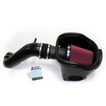 Roush cold air intake kit with oversized injection-molded air box tray and dry filter for 2015-2017 Ford F-150 5.0L
