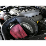 Roush cold air intake kit for 2015-2017 Mustang with dry filter, molded air box, and intake tubes.