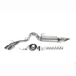 Roush T-304 stainless steel active cat-back exhaust system with electronic valve and console switch for 2015-2021 Ford F-150