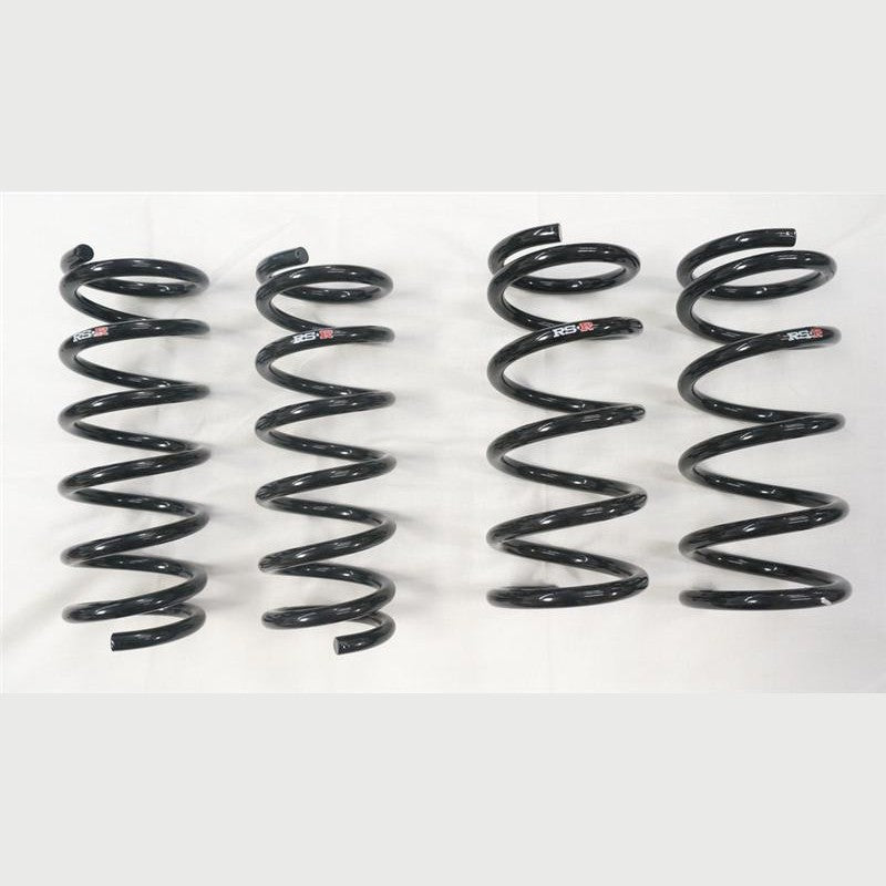 Set of four RS-R Down Sus lowering springs in a black finish for 2003-2009 Nissan 350Z Z33.