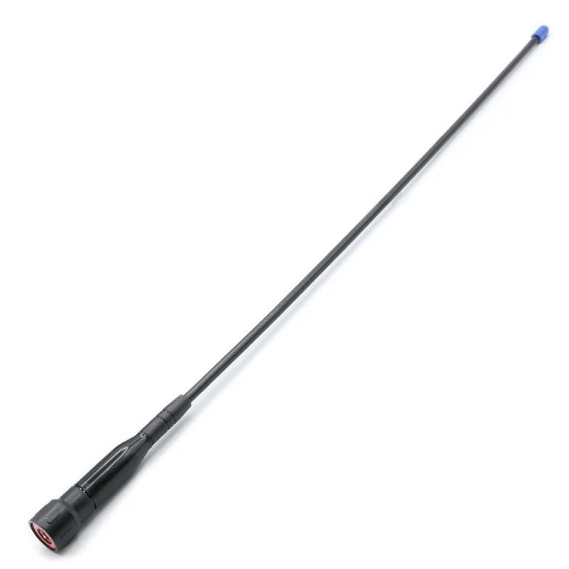 Rugged Radios DB-SMA-M long range flexible whip antenna with SMA-Male connector for handheld radios