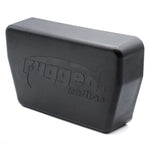Black magnetic faceplate cover for Rugged Radios intercom and radio systems mounted in a Multi Mount insert.