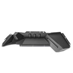 Rugged Ridge Max-Terrain textured black fender flares with integrated DRL tubes for Jeep Gladiator JT