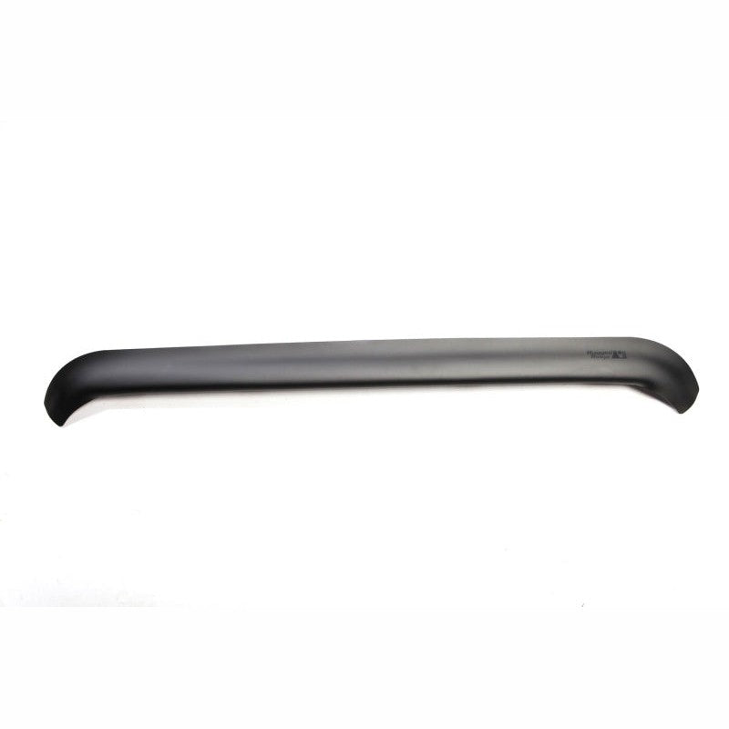 Matte black acrylic Rugged Ridge bug deflector for 2007-2018 Jeep Wrangler JK