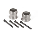 Rugged Ridge exhaust spacers and long-bolt hardware kit for 2012-2018 Jeep Wrangler JK 3.6L.