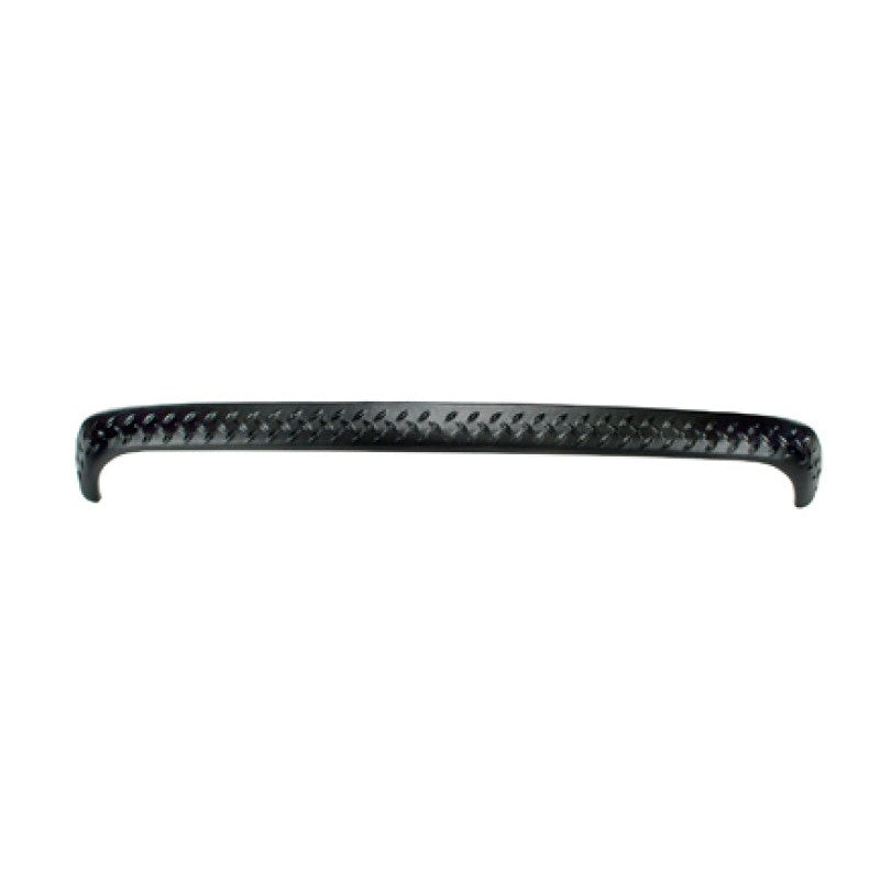 Rugged Ridge black diamond plate thermoplastic hood guard for 1997-2006 Jeep Wrangler.