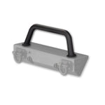 Rugged Ridge XHD textured black steel 2.3-inch overrider hoop for modular front bumpers