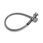 Russell Performance braided stainless steel clutch line with silver Endura finish fittings for Honda Civic Si.