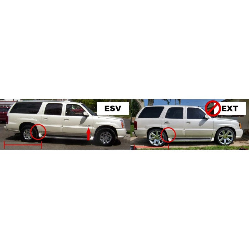 Rust Buster Avalanche/Suburban/Yukon Center Frame Repair Kit - Left