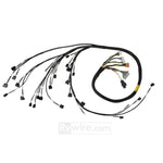 Rywire Mil-Spec engine wiring harness for RWD K-Series swaps featuring Tefzel wire and Raychem DR-25 heat shrink tubing.