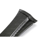 Seibon Carbon Fiber Fender Caps in 3K 2x2 twill weave with a glossy clear coat finish.